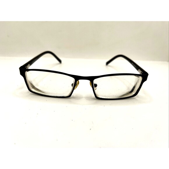 e-Fashion Eyeglasses e-1219 Designer Frames Only Black 49-17-135 - Picture 1 of 6